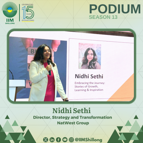 Podium- Nidhi Sethi