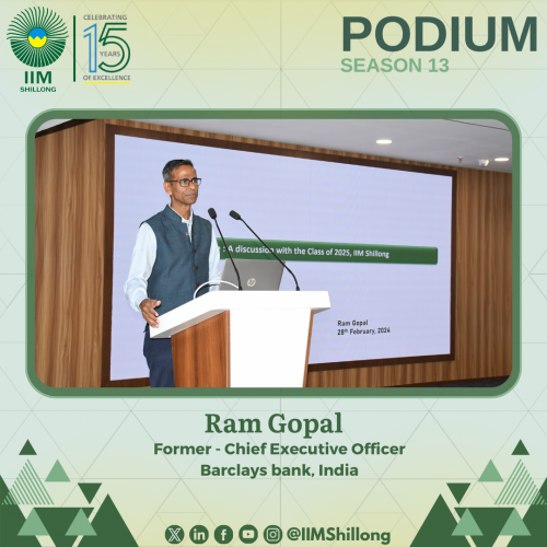 Podium- Ram Gopal